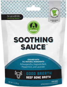 *STASHIOS Soothing Sauce Good Breath Beef Bone Broth 3oz